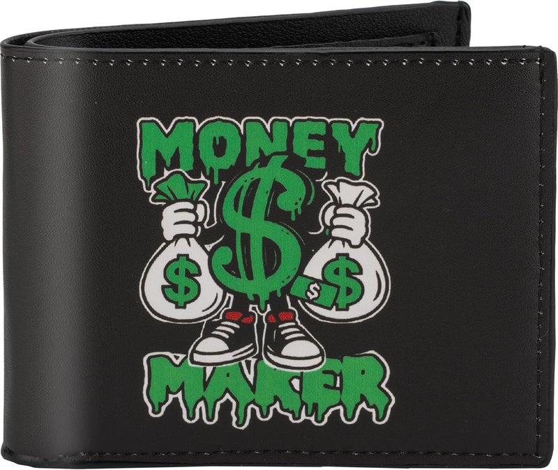 Fonwill Boys Wallet for Kids, Cool Bifold Rfid Blocking Leather Kids Wallet for Boy Ages 5-7 8-10 10-12, Christmas Birthday Gift for 3 4 5 6 7 8 9 10 11 12 Year Old Boys Teen - Image 1
